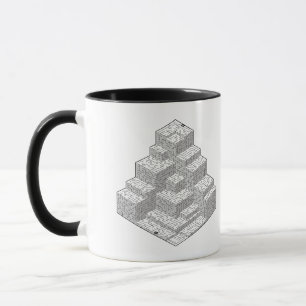 Blocks Maze Puzzle Tasse