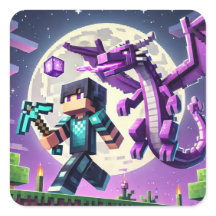 Blockstyle Dark Dragon Diamond Sword
