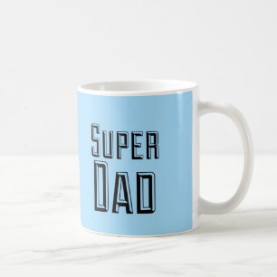 Blocktext für Super Vater Kaffeetasse