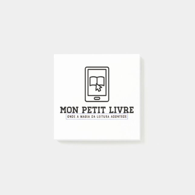 Blocos de nota Mon Petit Livre Post-it Klebezettel (Vorderseite)
