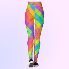 Blocs de couleur de ressort XS - Leggings XL