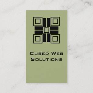 Blocs ultramodernes Carte de visite vertical, Sage