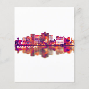 Bloemfontein Südafrika Skyline Flyer