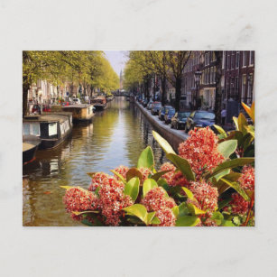 Bloemgracht Amsterdam Summer Postkarte