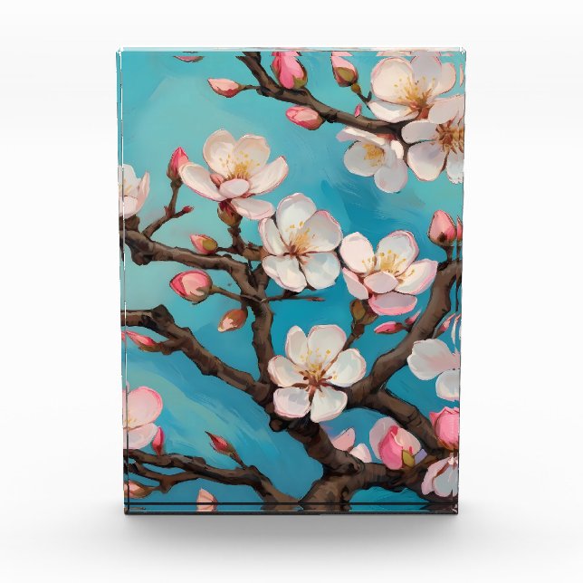 Bloesem in de Lente Fotoblock (Vorderseite)