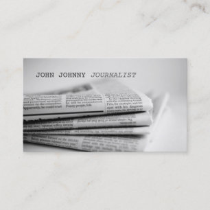 Blog des Autors des Buches "Novelist Poet Journali Visitenkarte
