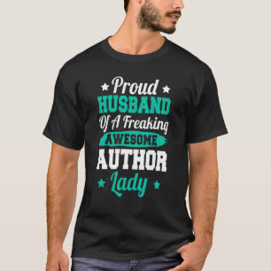 Blogger-Autor Husba, Autor von Buch Writer Writer T-Shirt