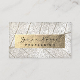 BLOGGER-BLOGGER-Grauer Goldfoil Visitenkarte