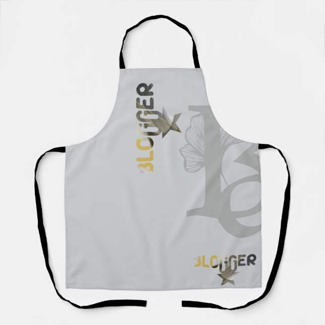 BLOGGER Schürze Abstrakter Trend Innendekoration S (Vorderseite)