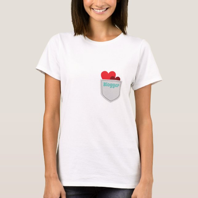 Blogger T-Shirt (Vorderseite)