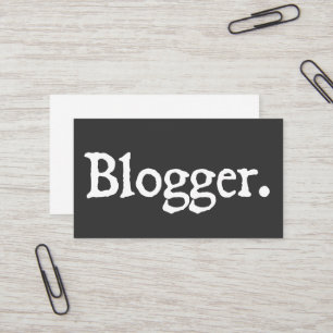 Blogger Visitenkarte