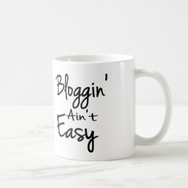 Bloggin ist nicht einfache Tasse
