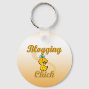 Blogging Chick Schlüsselanhänger