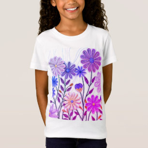 Blogs in Paper & Thread: 3D-Wildblume T-Shirt