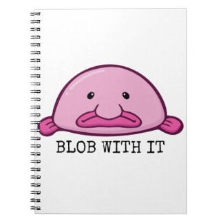 Blogs mit ihm / Blobfish Notizblock