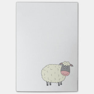 Blöken-Blöken-Schafe Post-it Klebezettel