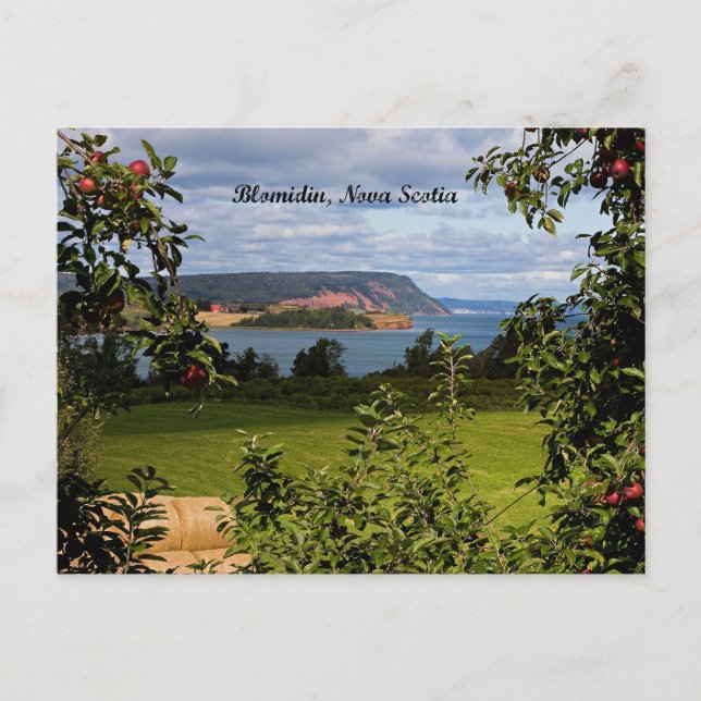 Blomidin, Nova Scotia, Kanada Postkarte (Vorderseite)