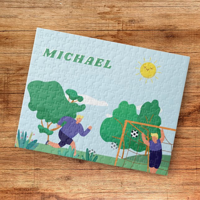 Blond Boys Fußballspieler Illustration Kinder Name (Von Creator hochgeladen)