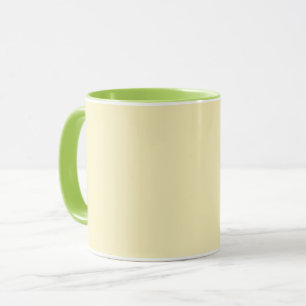 Blond (einfarbige Farbe) Tasse