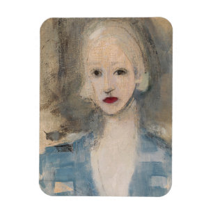 Blond Frau, Helene Schjerfbeck Magnet