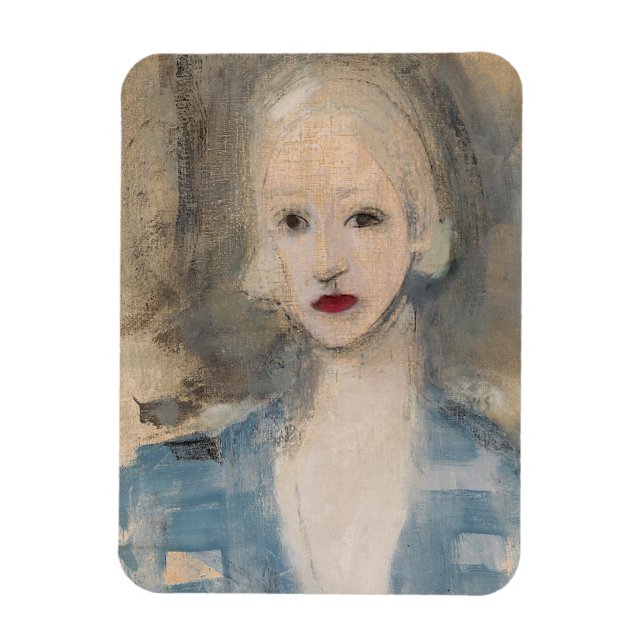 Blond Frau, Helene Schjerfbeck Magnet (Vertikal)