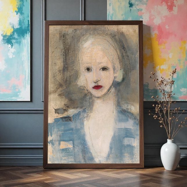 Blond Frau, Helene Schjerfbeck Poster (Von Creator hochgeladen)