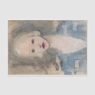 Blond Frau, Helene Schjerfbeck Seidenpapier