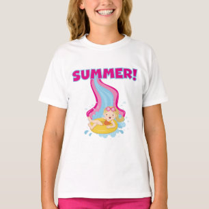 Blond Girl Summer T-Shirt
