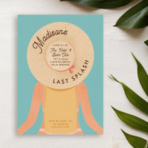 Blond Palm Springs Bachelorette Weekend Pool Party