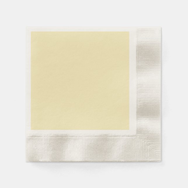Blond (Vollfarbe) Serviette (Vorderseite)