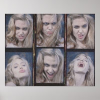 Blonde Angelina Jolie Headshots