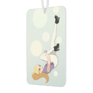 Blonde Anime Girl Autolufterfrischer