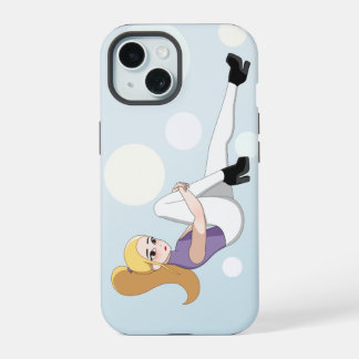 Blonde Anime Girl iPhone 15 Hülle