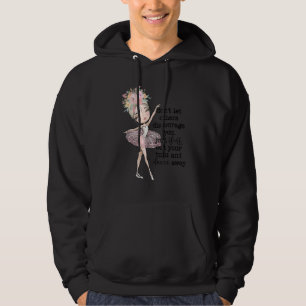 Blonde Ballet Dancer Girls Ballerina Tutu Kinder D Hoodie