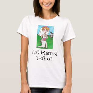Blonde Bride & Bling - T-shirt marié
