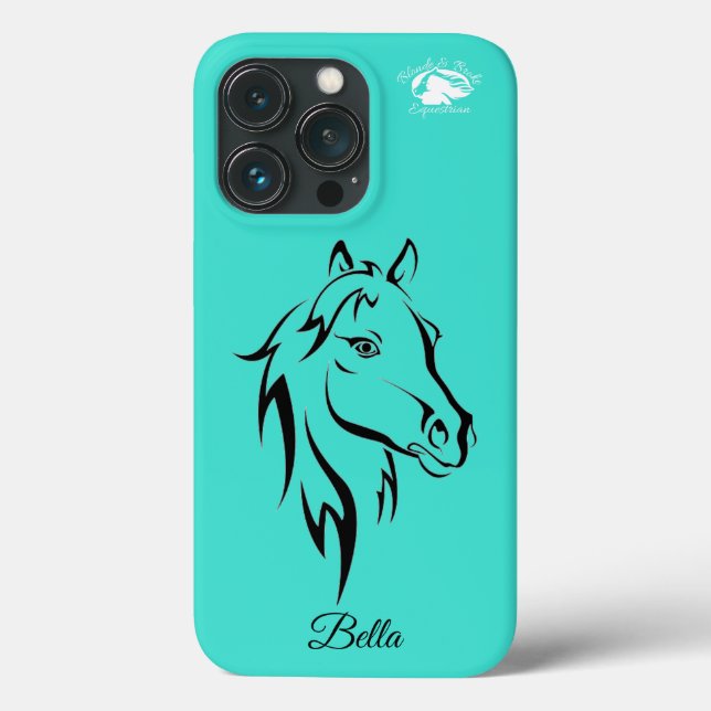 Blonde & Broke Equestrian - iPhone / coque ipad (Verso)
