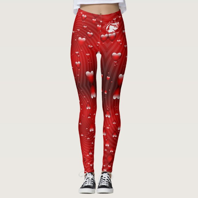 Blonde & Broke - Gemusterte Leggings (Vorderseite)