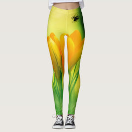 Blonde & Broke - Gemusterte Leggings - Schwarzes L