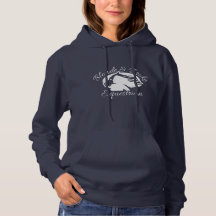 Blonde & Broke - Hoodie - Weißes Logo (nur Vorders