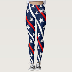 Blonde & Broke - Leggings à motifs - Logo Blanc