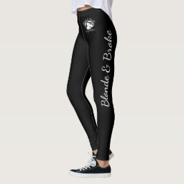 Blonde & Broke - Solide Leggings - Script