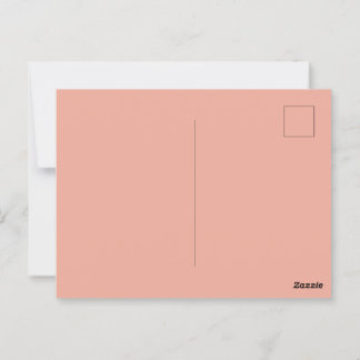 Blonde Button-Up Schokoladeneier Postkarte