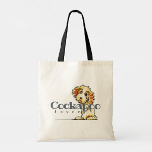 Blonde Cockapoo Lover Große Totttasche Tragetasche