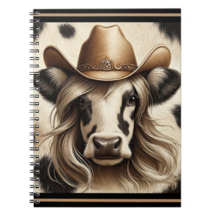 Blonde Country-Cowgirl Lustig Notizblock