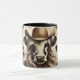 Blonde Country-Cowgirl lustig Tasse