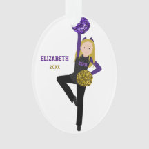 Blonde DanceLine Black & PurpleAcrylschmuck