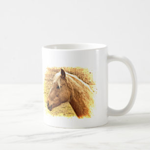 Blonde ensoleillée et chou Brown Mug animal