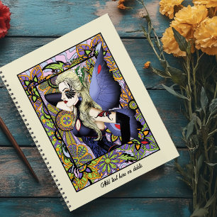 Blonde Fairy Floral Purple