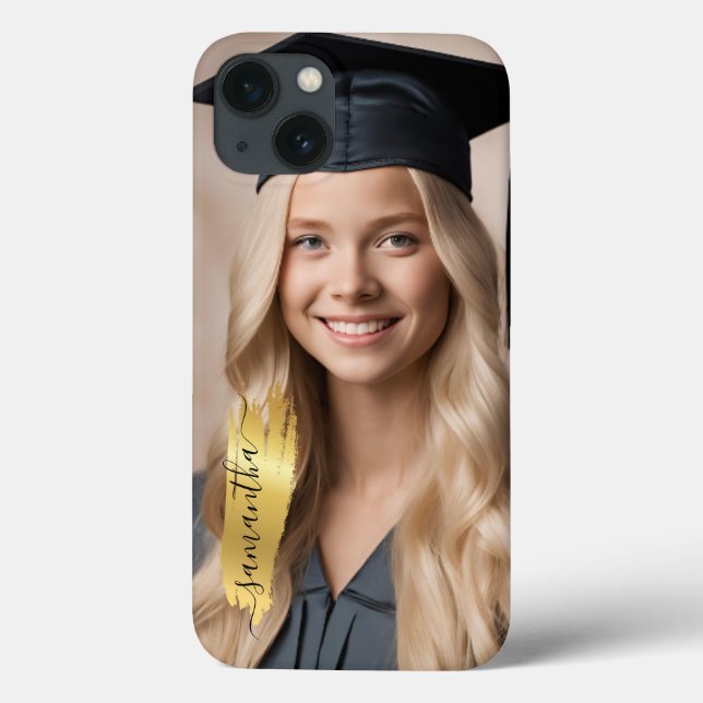 Blonde Girl Graduation Day  Case-Mate iPhone Hülle (Rückseite)