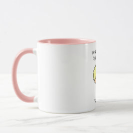 Blonde Haare Stylist Karikatur TASSE Personalisier